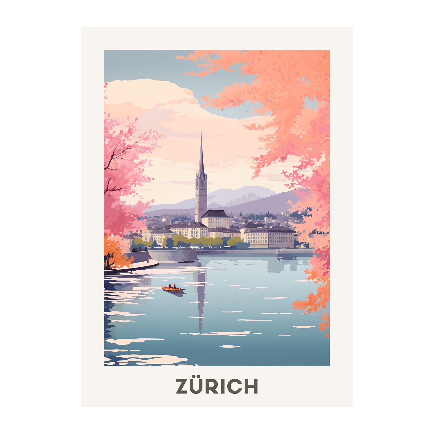 Zürich, Switzerland Wall Art - Uncharted Borders