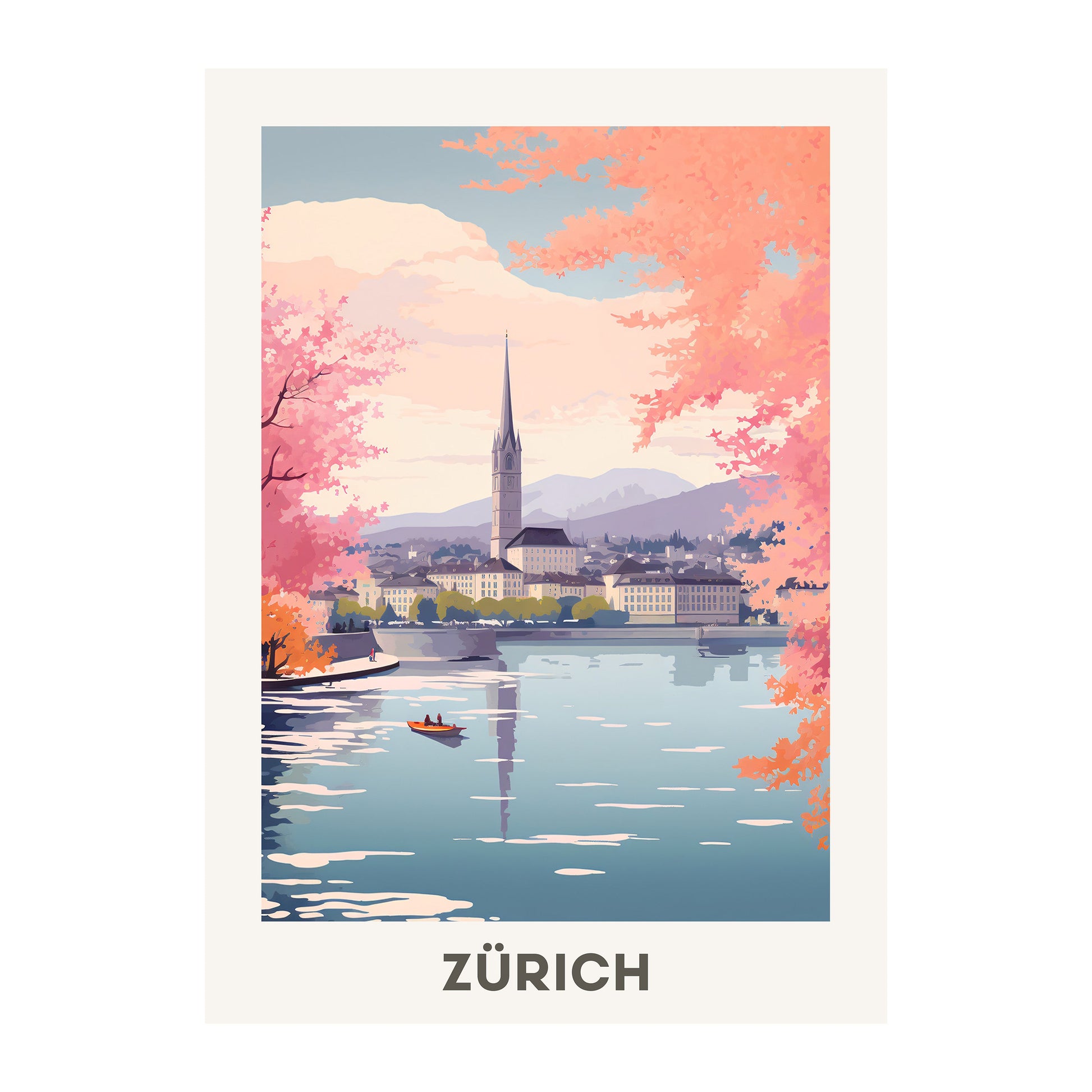 Zürich, Switzerland Wall Art - Uncharted Borders