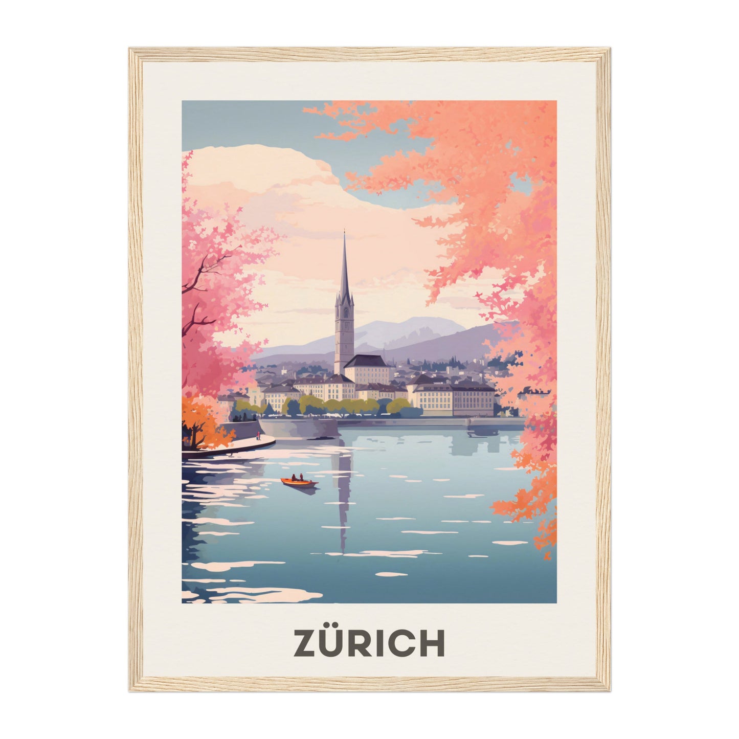 Zürich, Switzerland Wall Art - Uncharted Borders