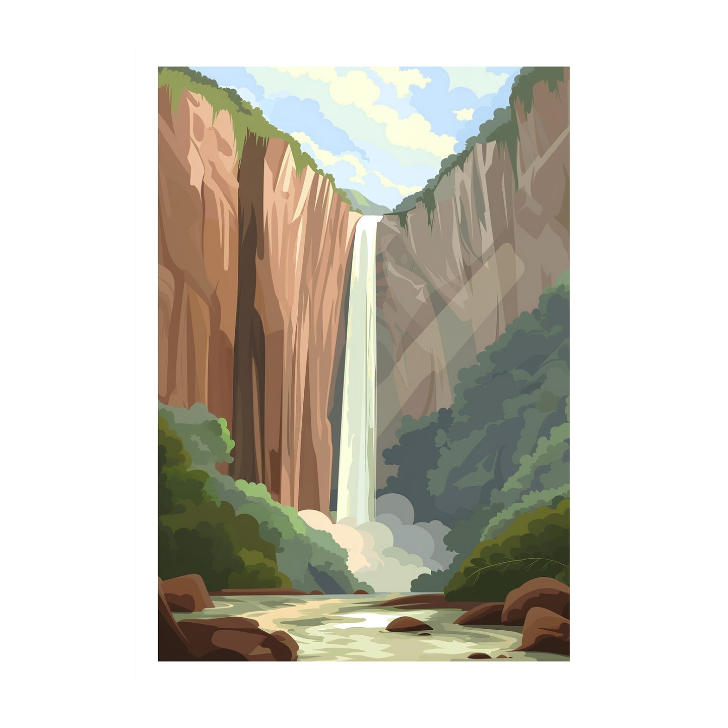 Angel Falls, Venezuela Wall Art - Uncharted Borders