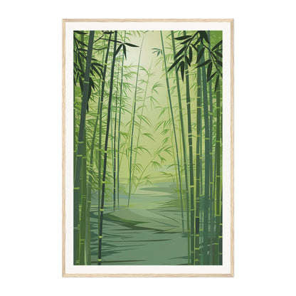 Arashiyama Bamboo Grove, Japan Wall Art - Uncharted Borders