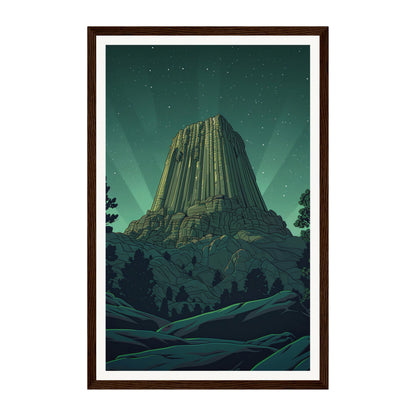 Devils Tower, United States Wall Art - Uncharted Borders