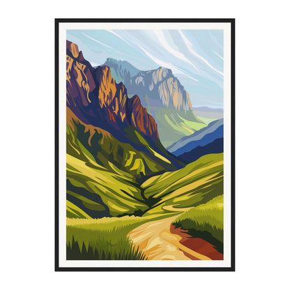 Drakensberg, South Africa Wall Art - Uncharted Borders