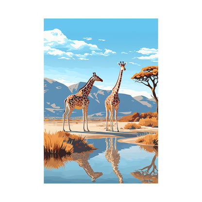 Etosha National Park, Namibia Wall Art - Uncharted Borders