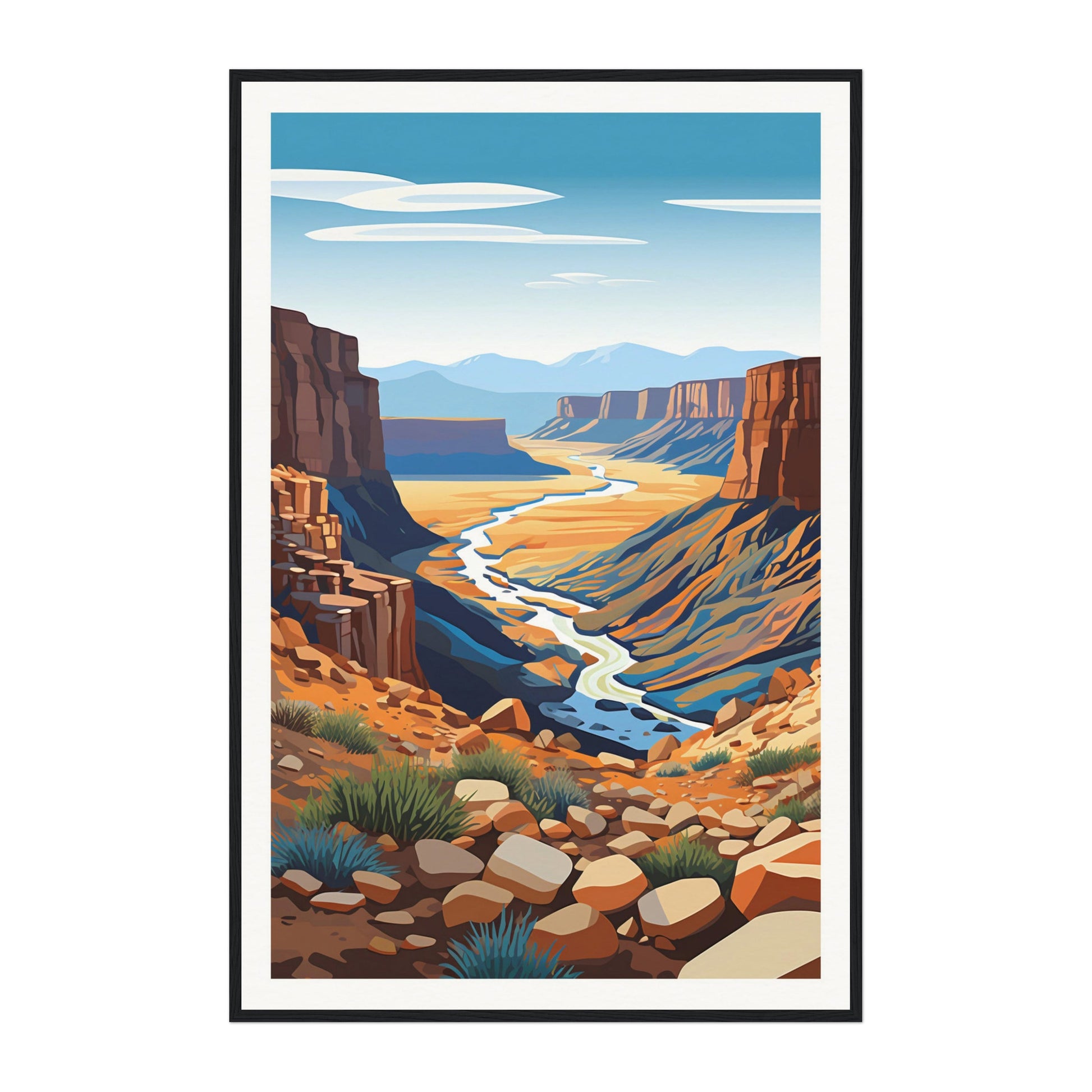 Fish River Canyon, Namibia Wall Art - Uncharted Borders