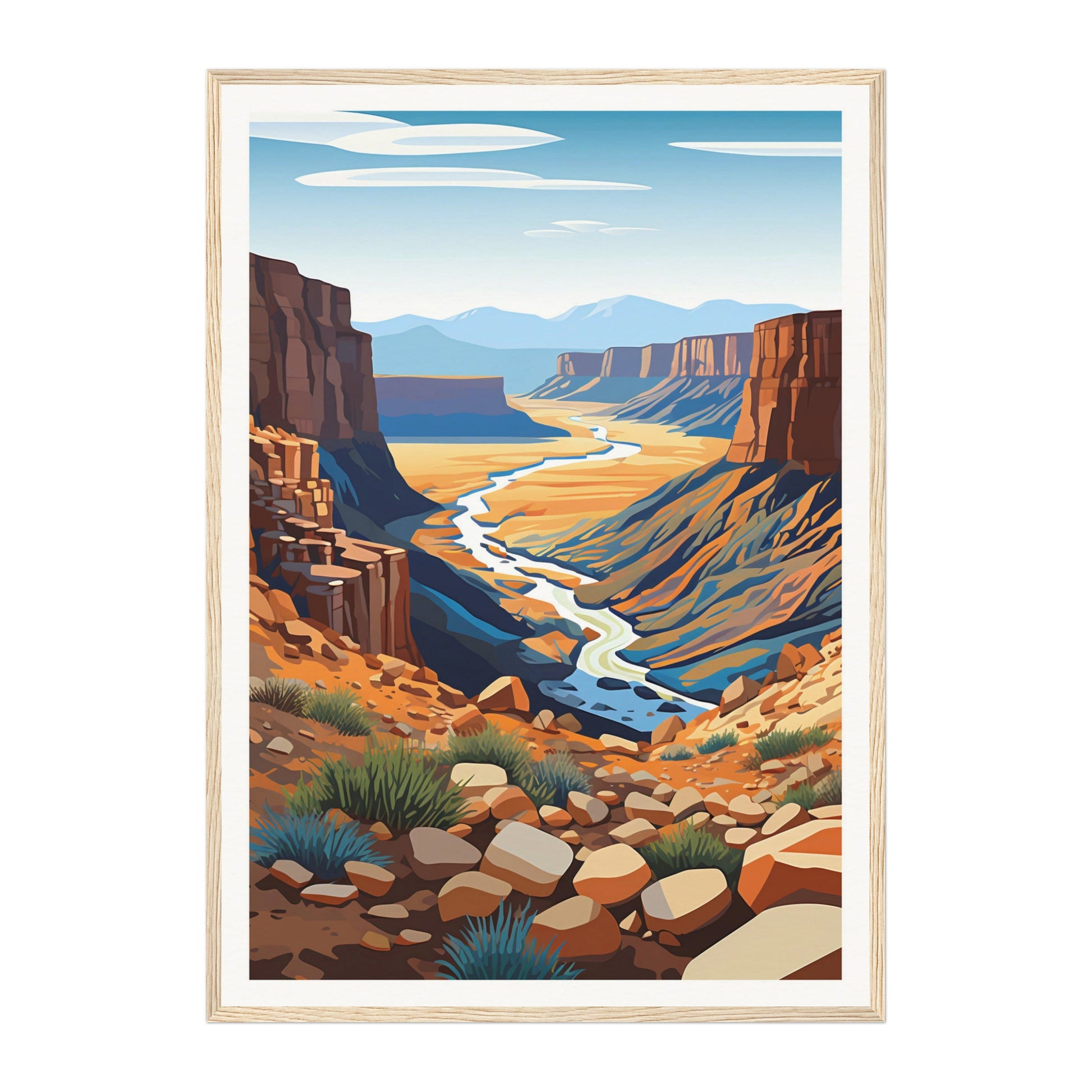 Fish River Canyon, Namibia Wall Art - Uncharted Borders