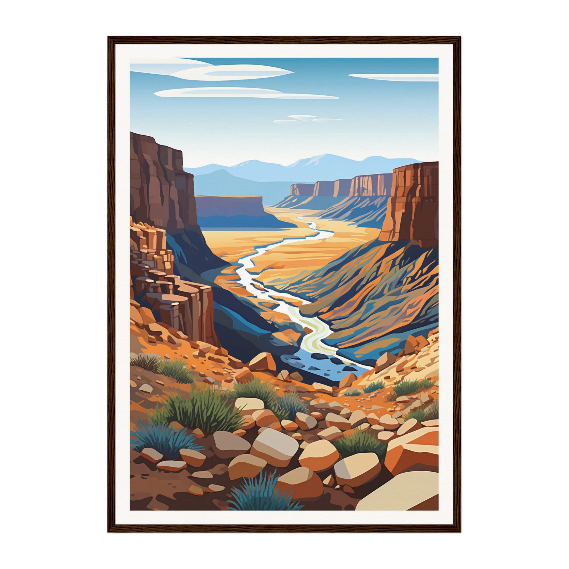 Fish River Canyon, Namibia Wall Art - Uncharted Borders