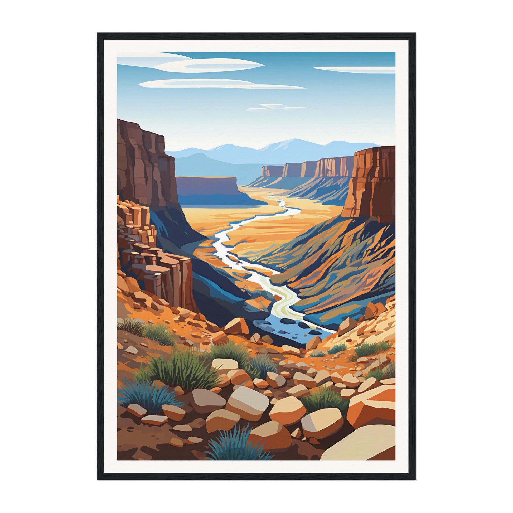 Fish River Canyon, Namibia Wall Art - Uncharted Borders