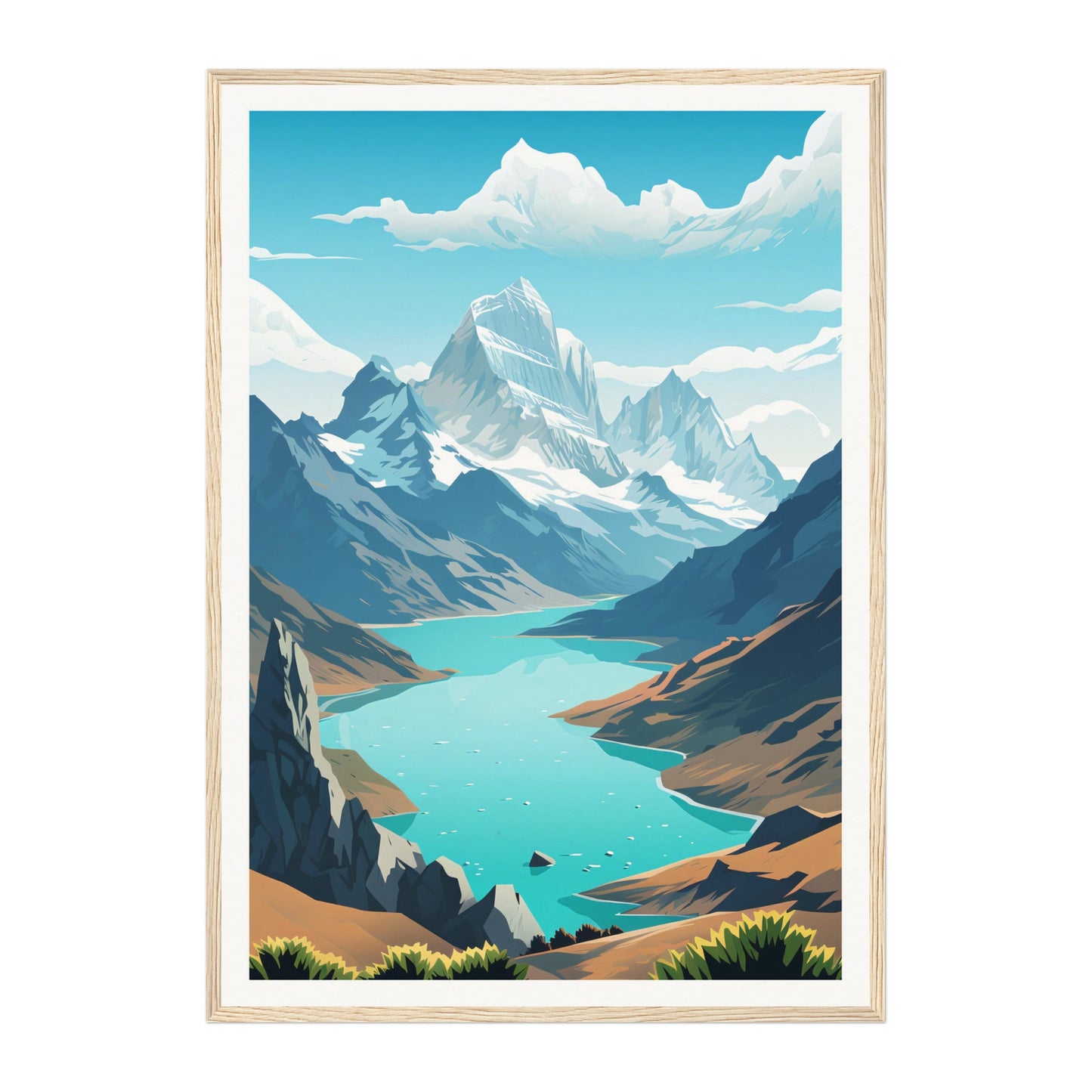 Gokyo Lake, Nepal Wall Art - Uncharted Borders