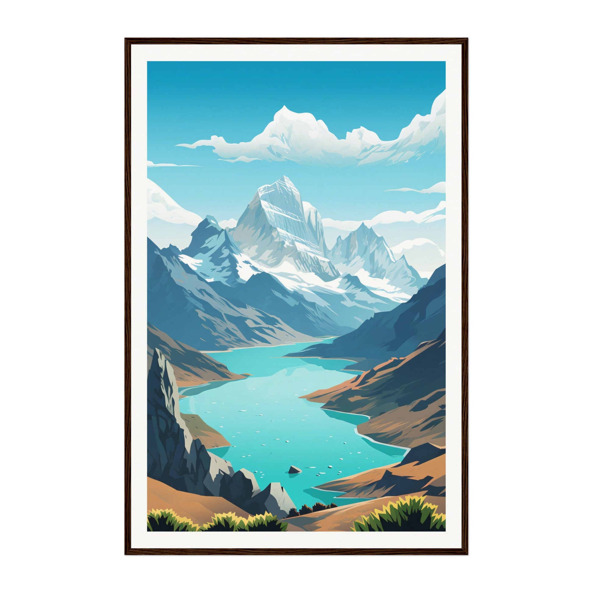 Gokyo Lake, Nepal Wall Art - Uncharted Borders