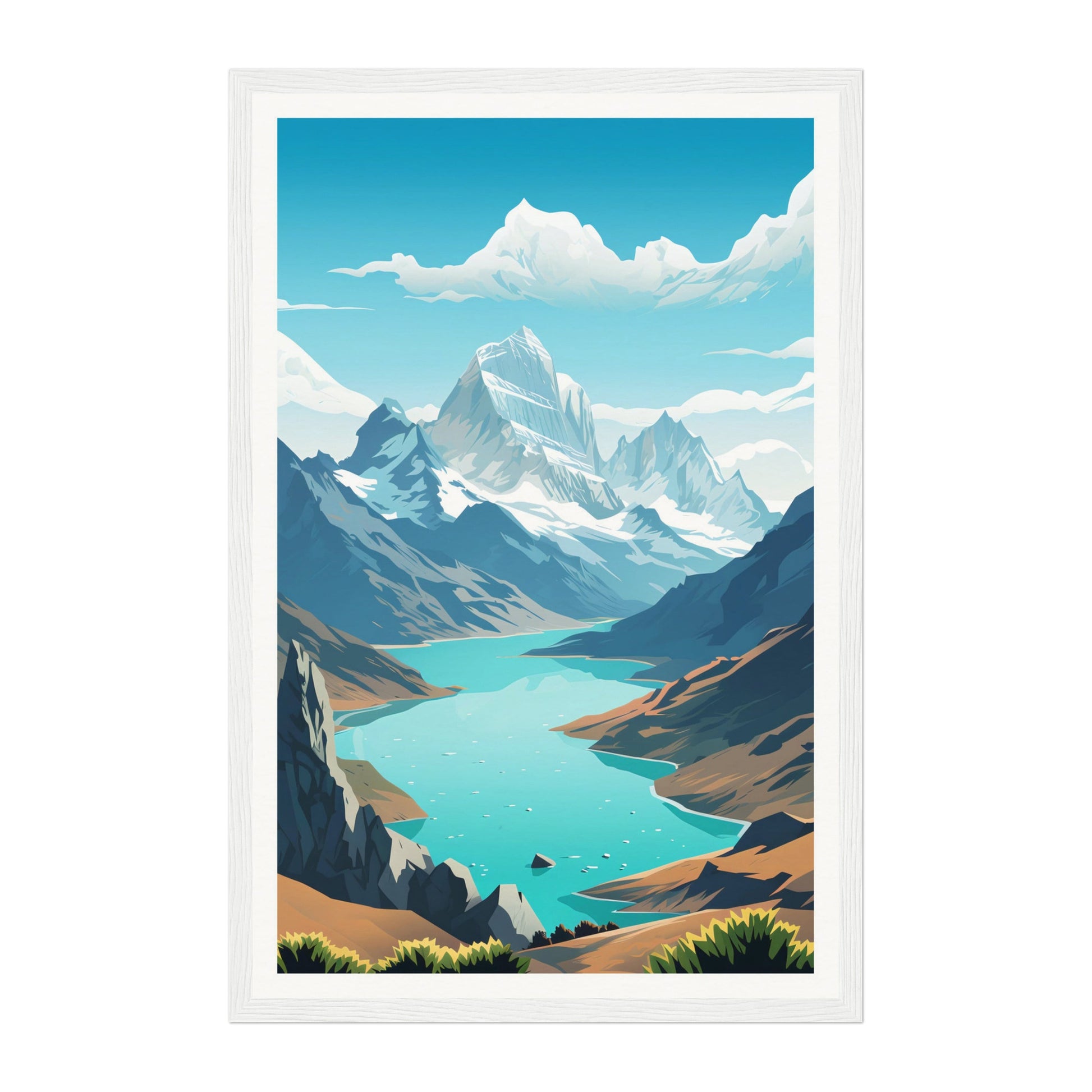 Gokyo Lake, Nepal Wall Art - Uncharted Borders