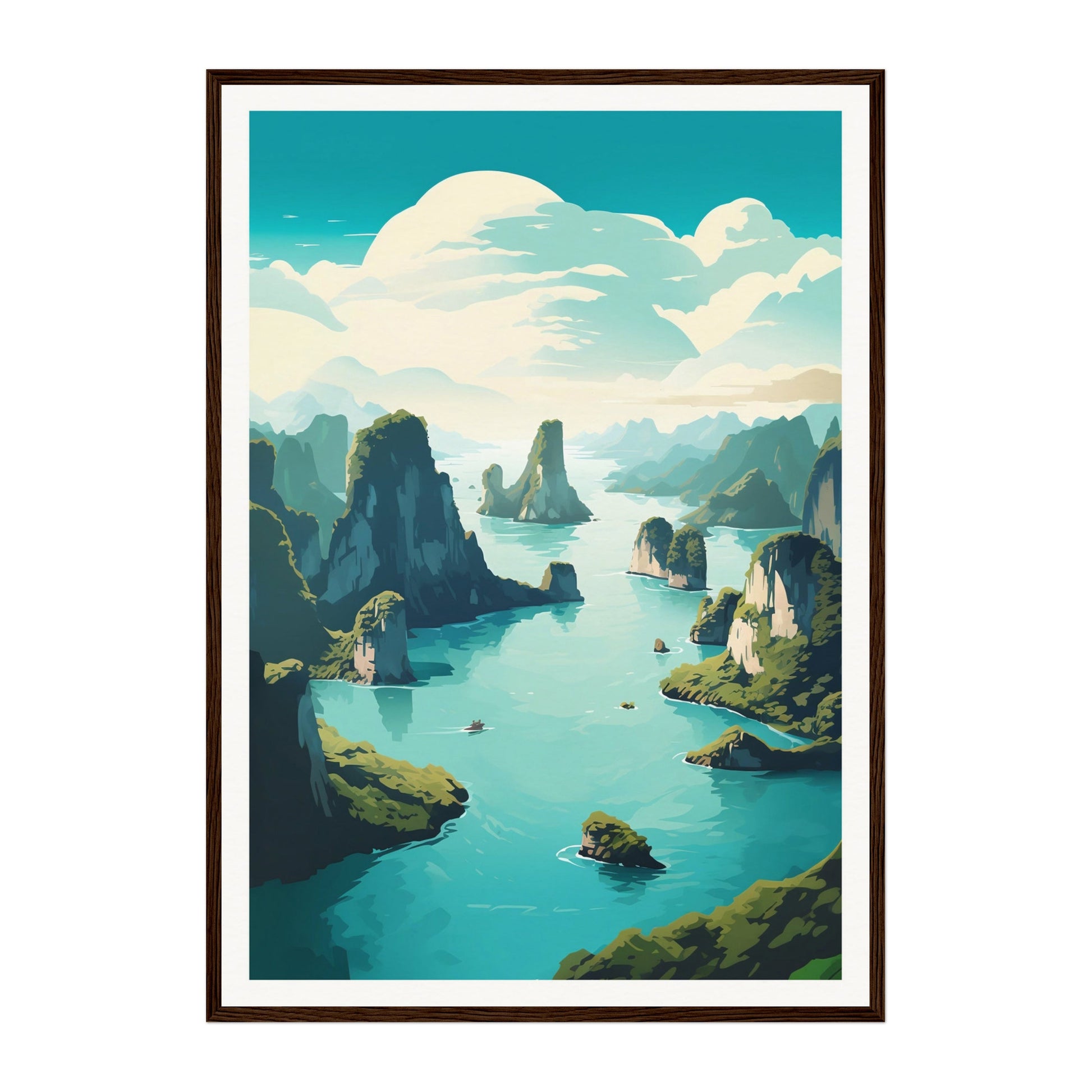 Ha Long Bay, Vietnam Wall Art - Uncharted Borders