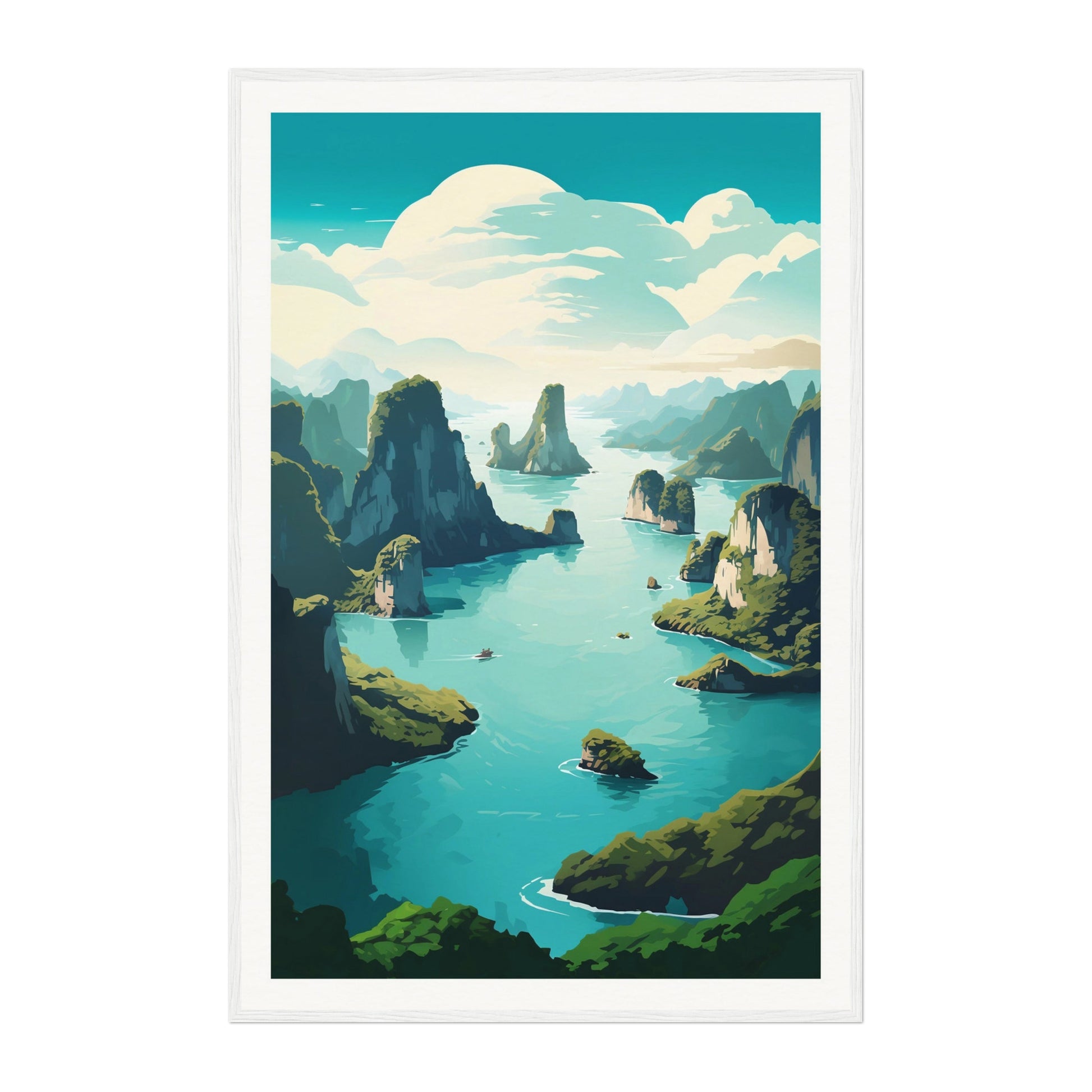 Ha Long Bay, Vietnam Wall Art - Uncharted Borders