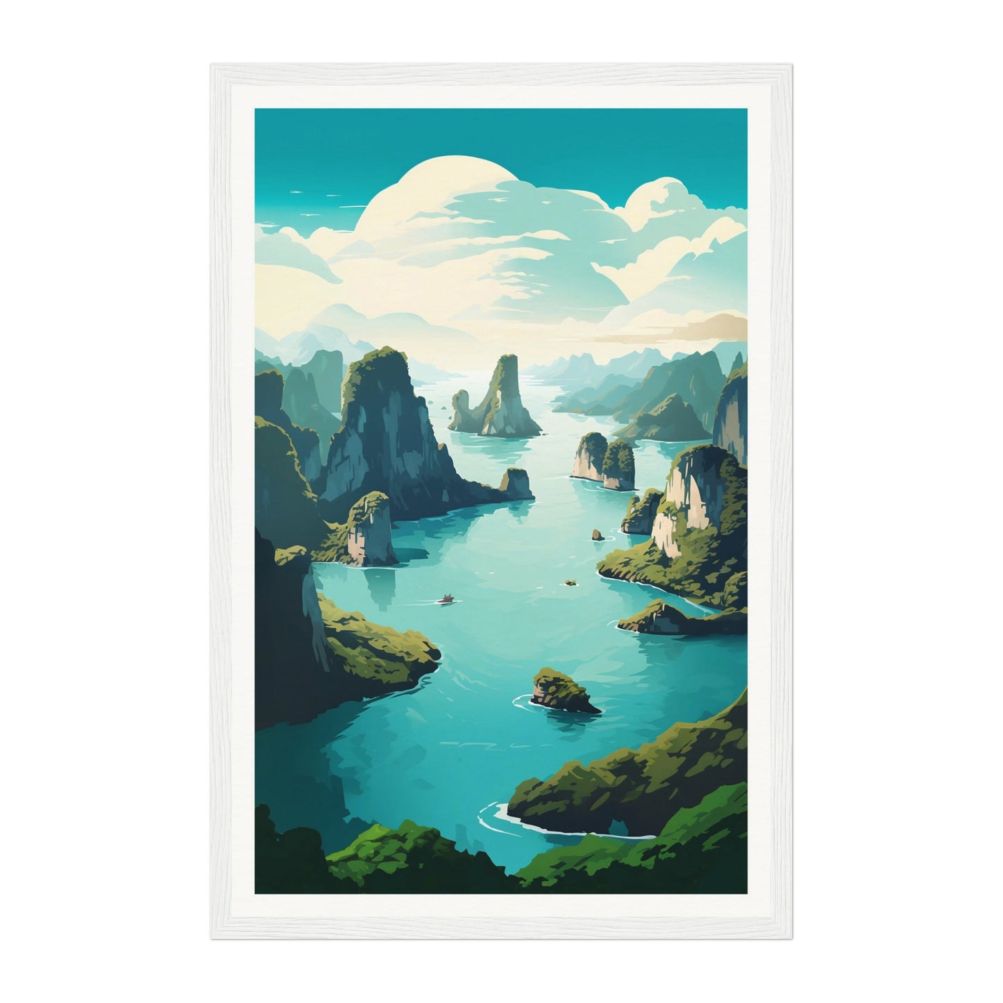 Ha Long Bay, Vietnam Wall Art - Uncharted Borders