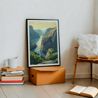 Lysefjord, Norway Wall Art - Uncharted Borders