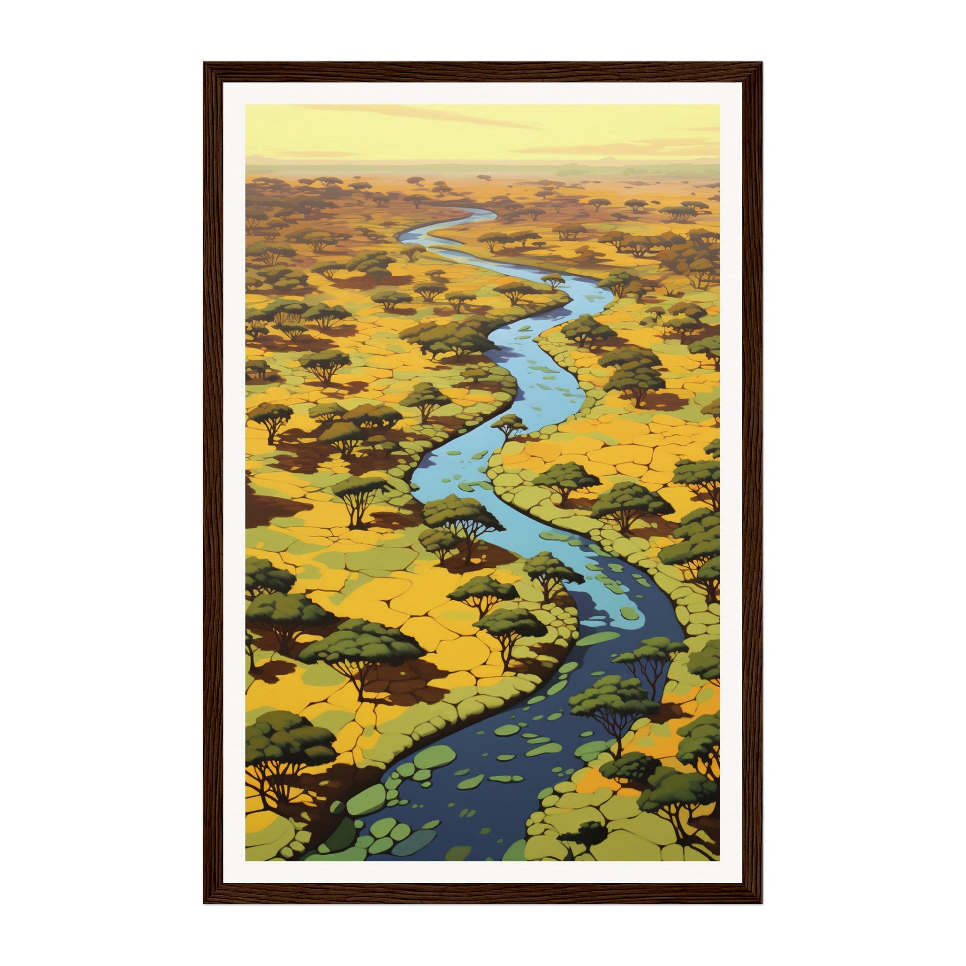 Okavango Delta, Botswana Wall Art - Uncharted Borders