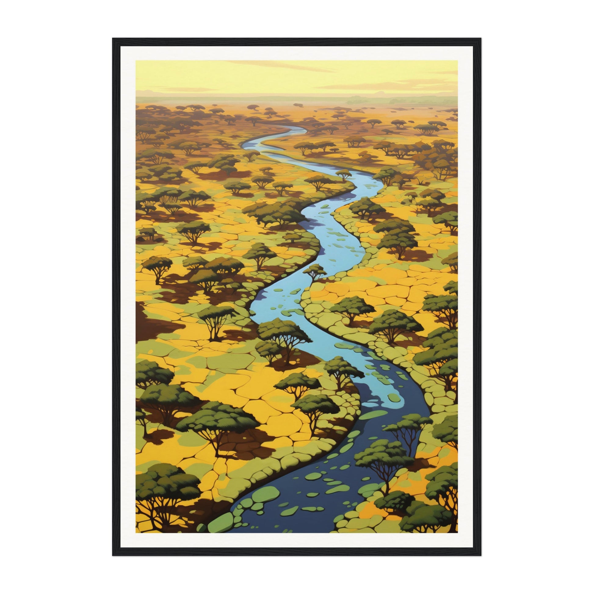 Okavango Delta, Botswana Wall Art - Uncharted Borders