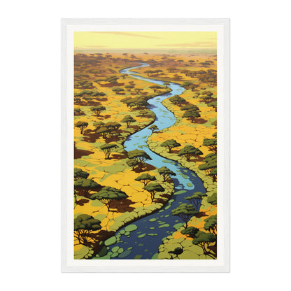 Okavango Delta, Botswana Wall Art - Uncharted Borders