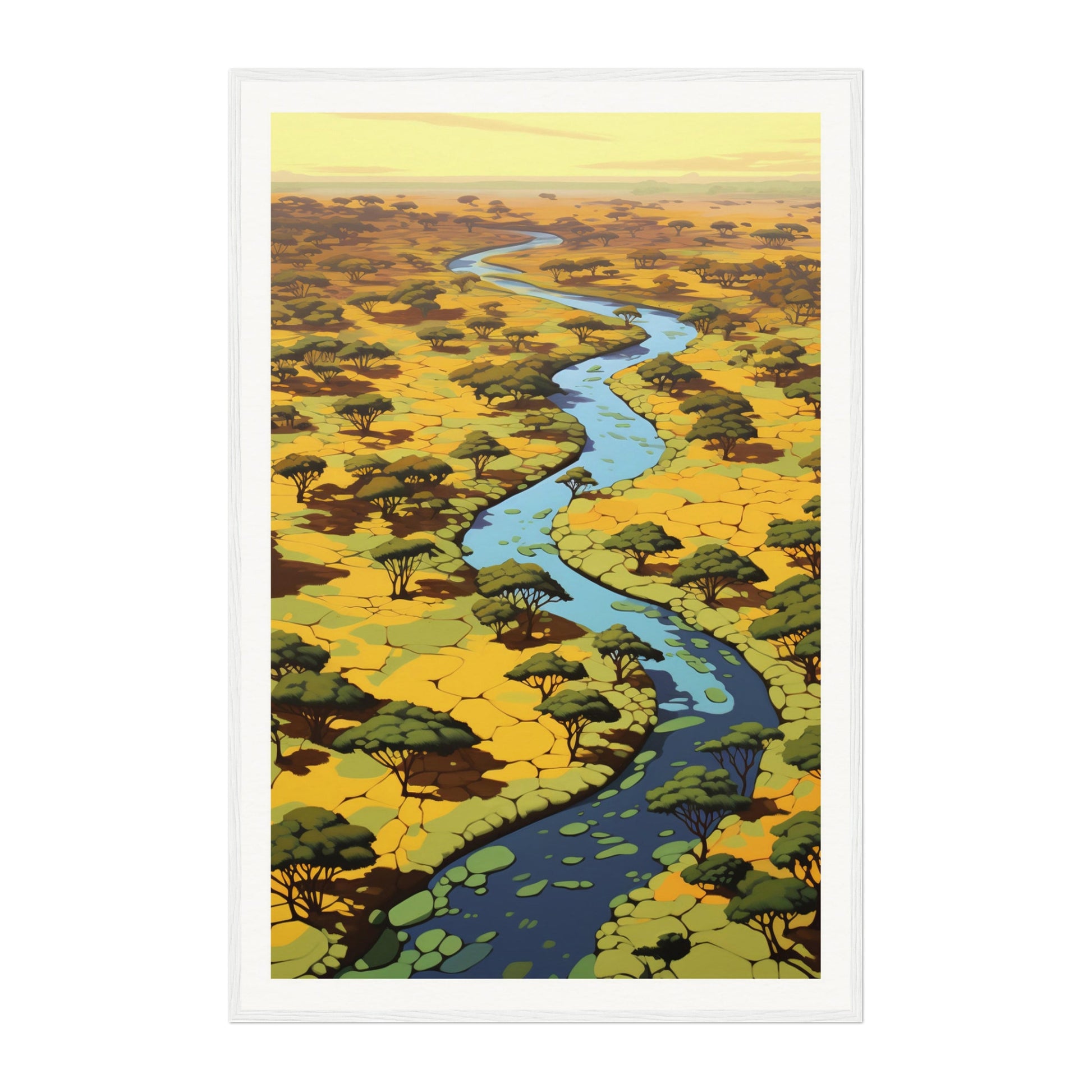 Okavango Delta, Botswana Wall Art - Uncharted Borders