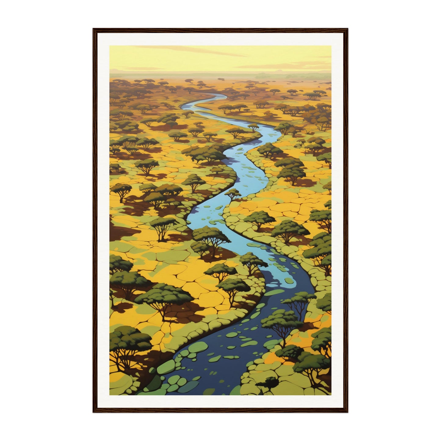 Okavango Delta, Botswana Wall Art - Uncharted Borders