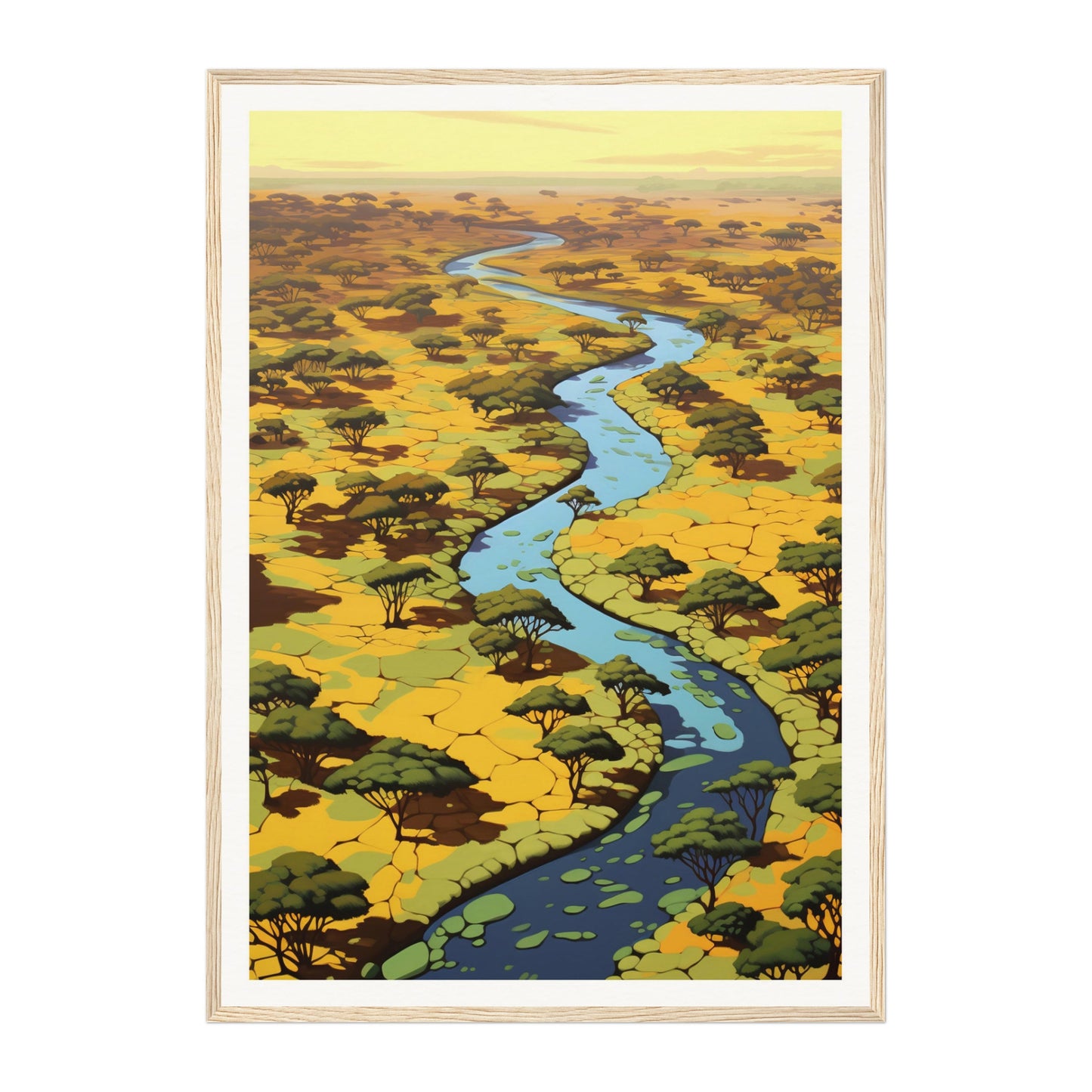 Okavango Delta, Botswana Wall Art - Uncharted Borders