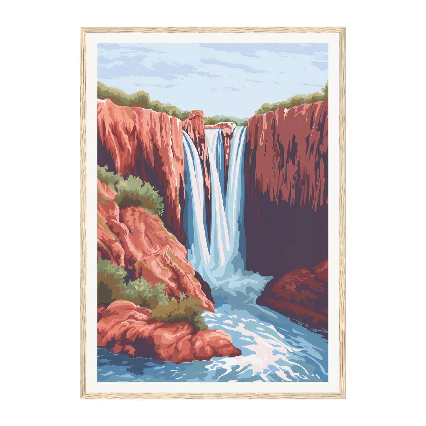 Ouzoud Waterfalls, Morocco Wall Art - Uncharted Borders