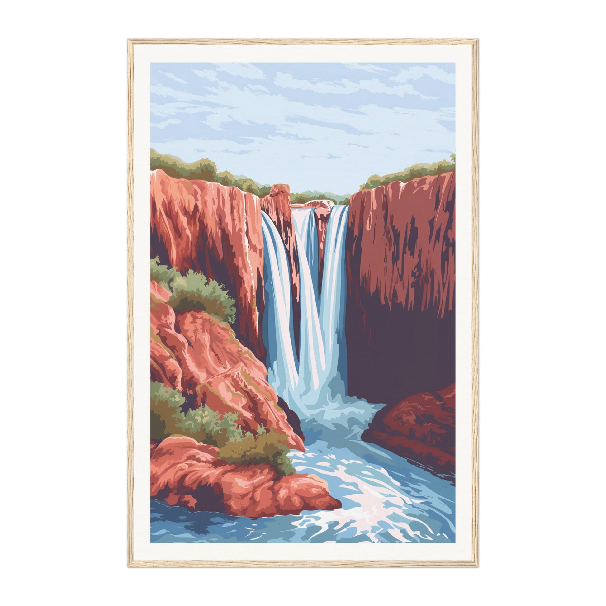 Ouzoud Waterfalls, Morocco Wall Art - Uncharted Borders