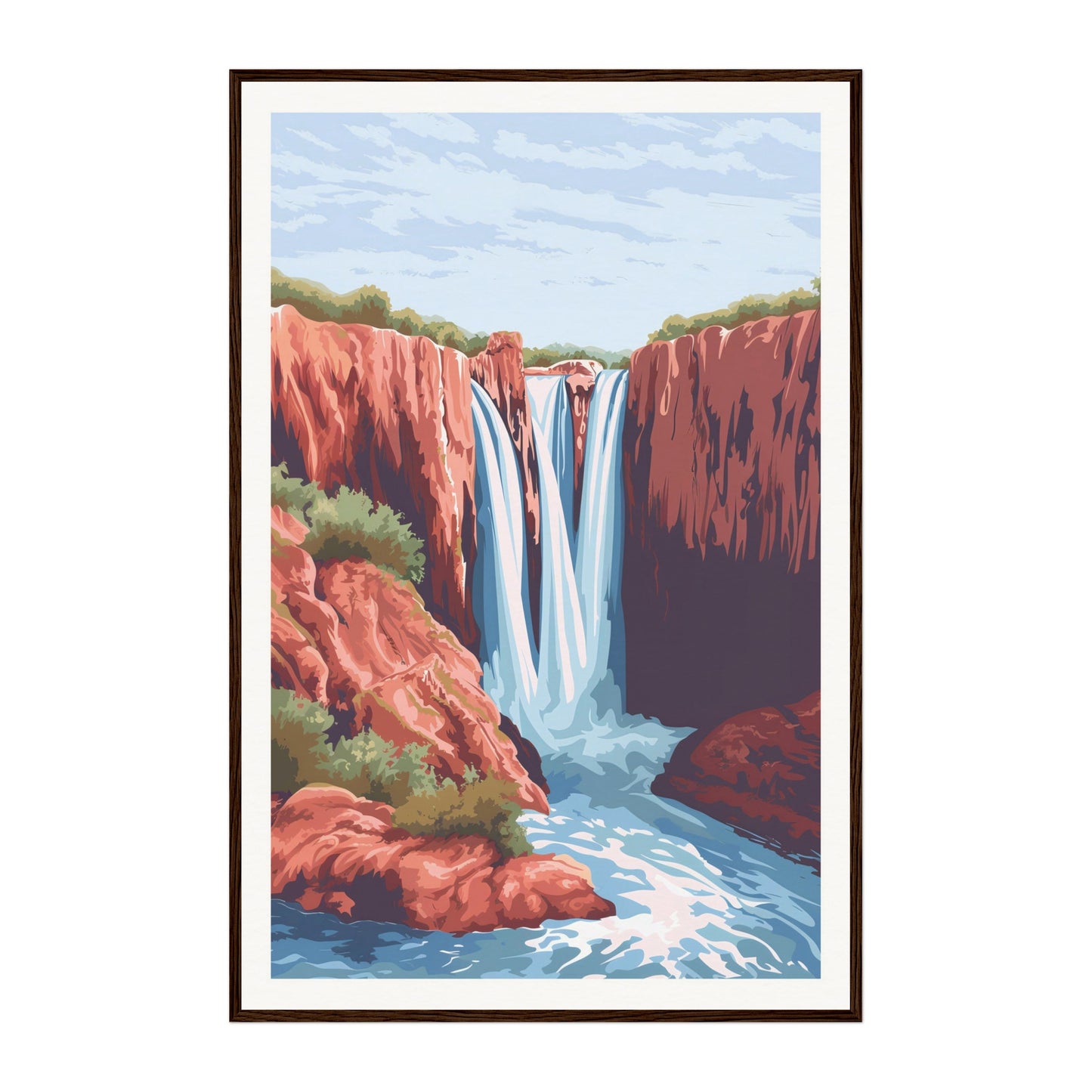 Ouzoud Waterfalls, Morocco Wall Art - Uncharted Borders