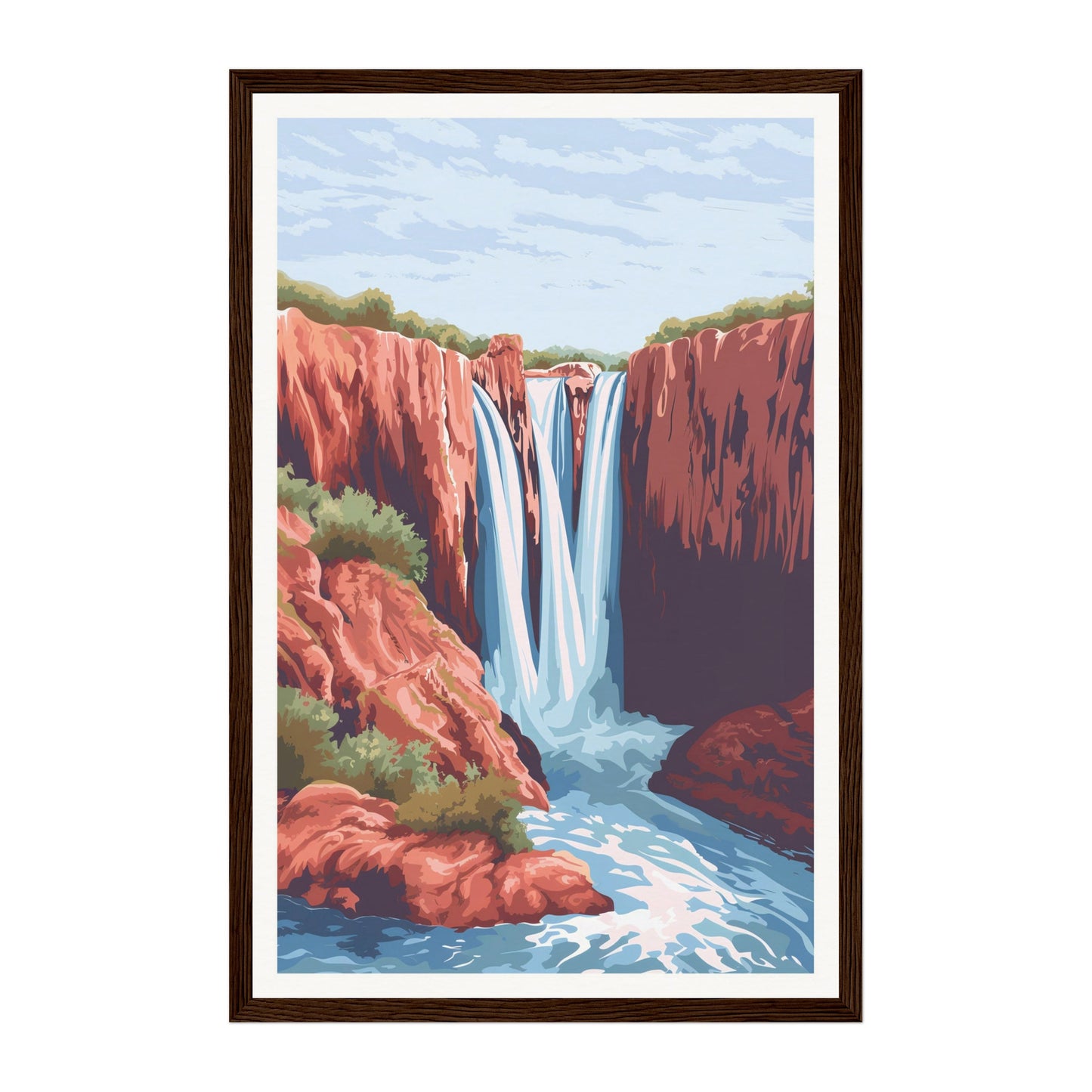 Ouzoud Waterfalls, Morocco Wall Art - Uncharted Borders