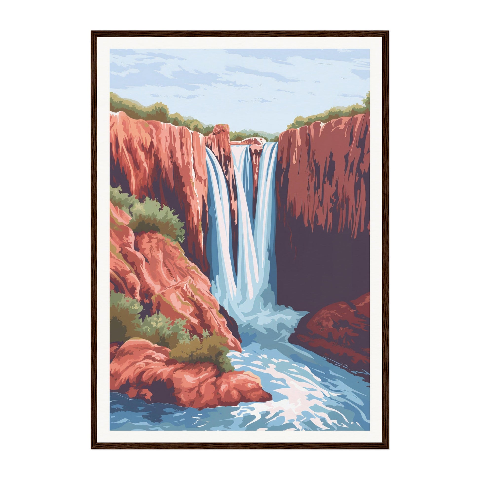 Ouzoud Waterfalls, Morocco Wall Art - Uncharted Borders