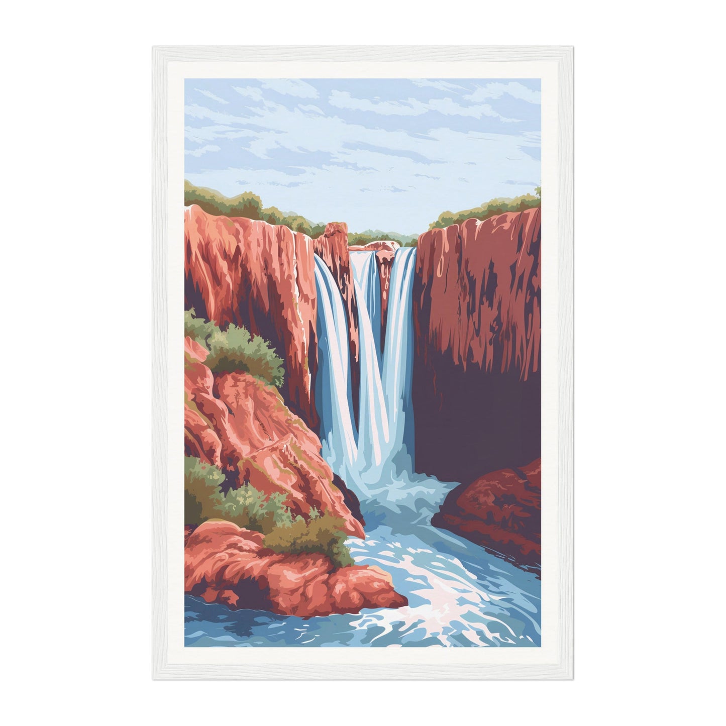 Ouzoud Waterfalls, Morocco Wall Art - Uncharted Borders