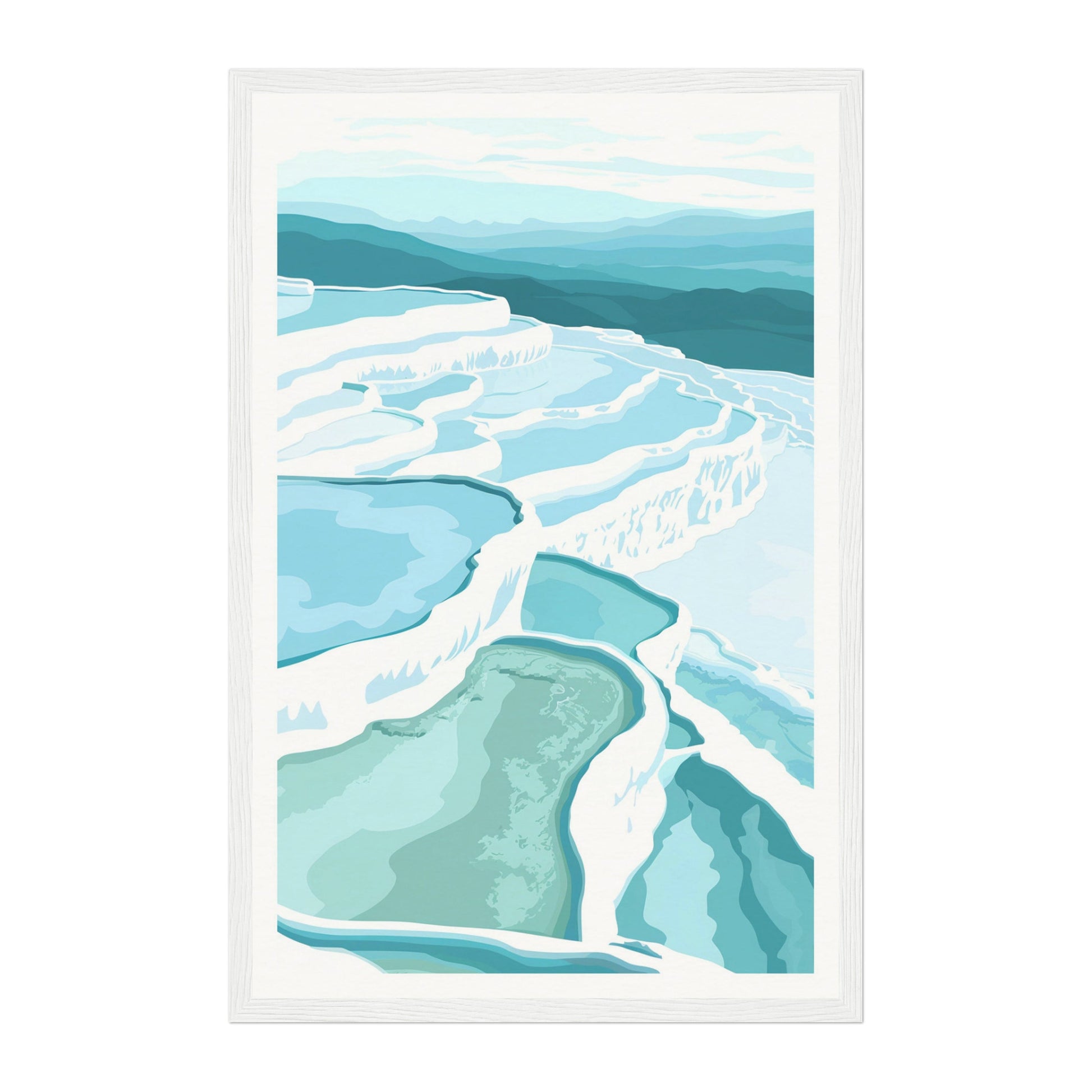 Pamukkale, Turkey Wall Art - Uncharted Borders