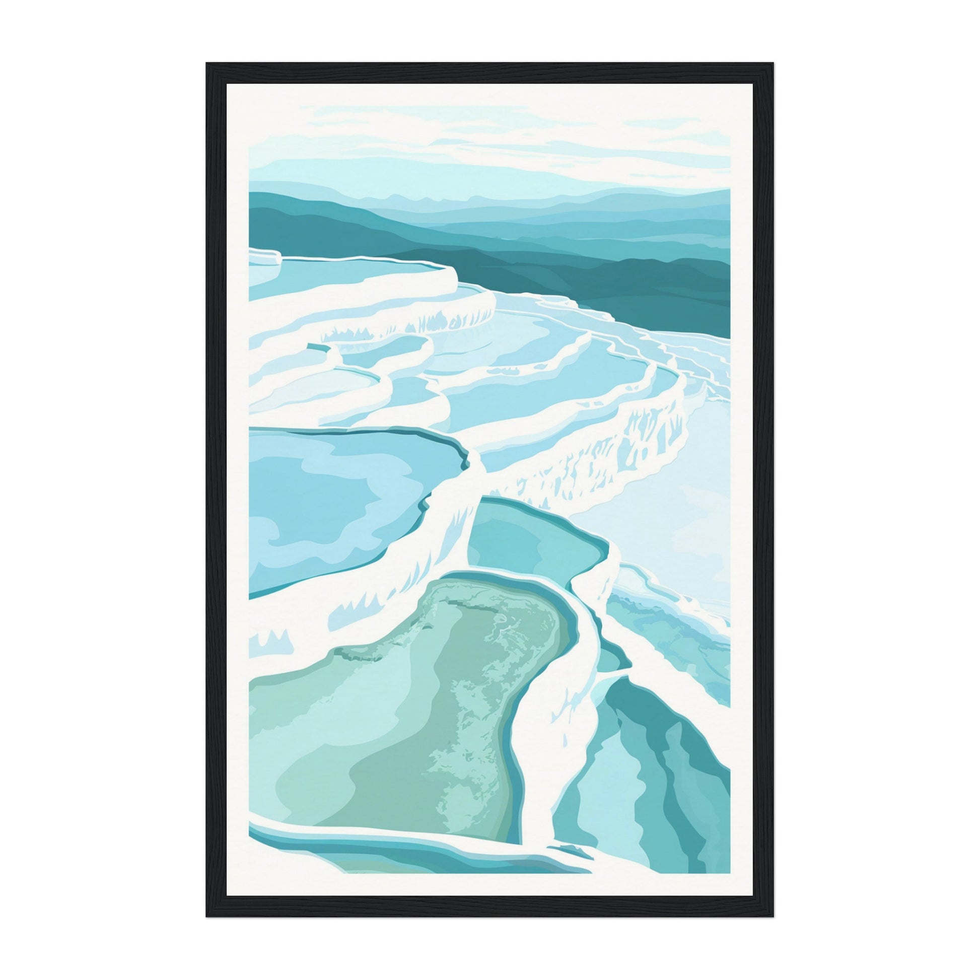 Pamukkale, Turkey Wall Art - Uncharted Borders