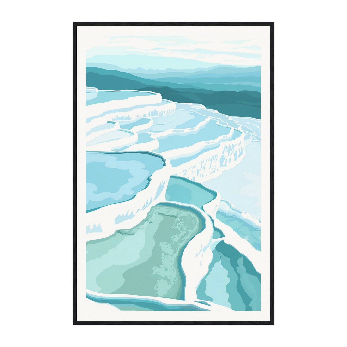 Pamukkale, Turkey Wall Art - Uncharted Borders