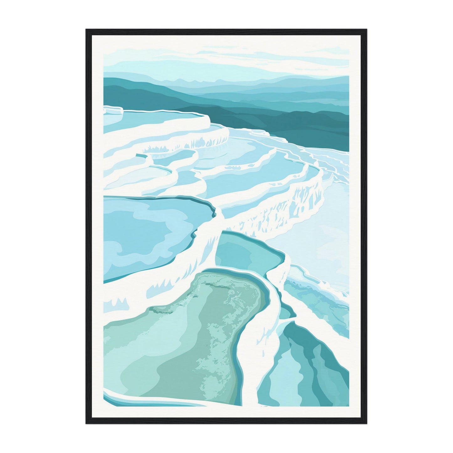 Pamukkale, Turkey Wall Art - Uncharted Borders