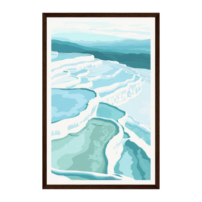 Pamukkale, Turkey Wall Art - Uncharted Borders