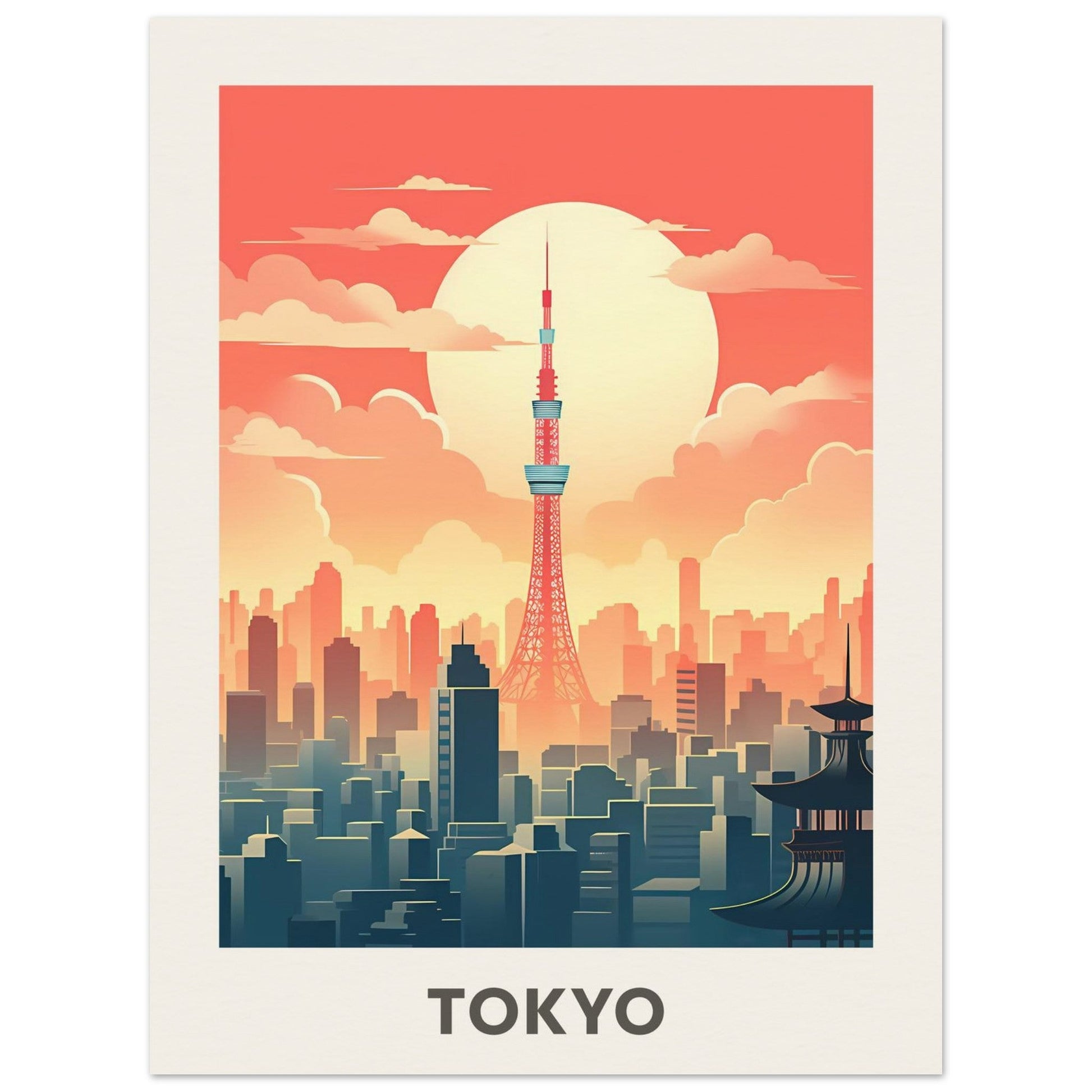 Tokyo, Japan Wall Art - Uncharted Borders