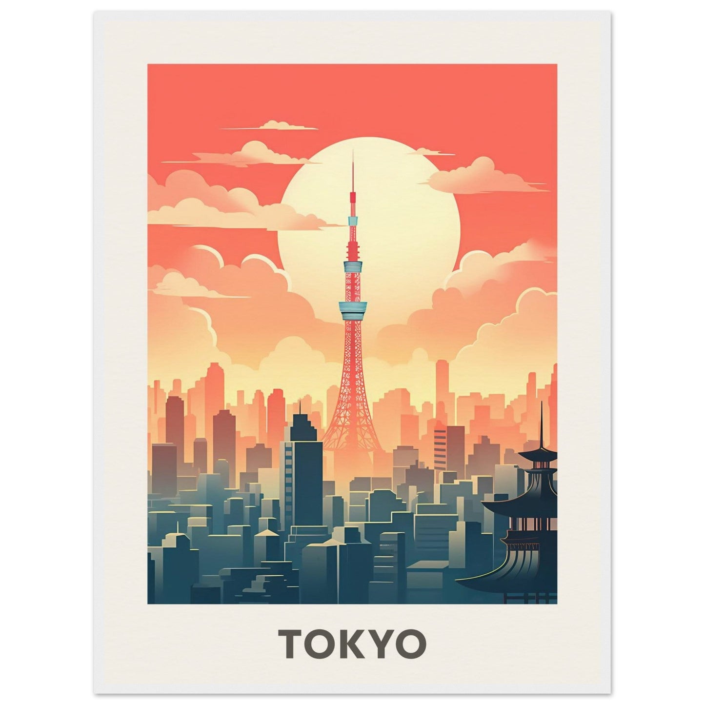 Tokyo, Japan Wall Art - Uncharted Borders