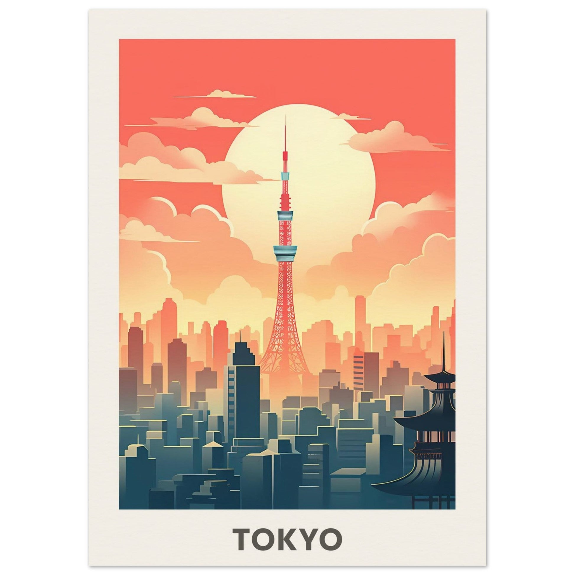 Tokyo, Japan Wall Art - Uncharted Borders