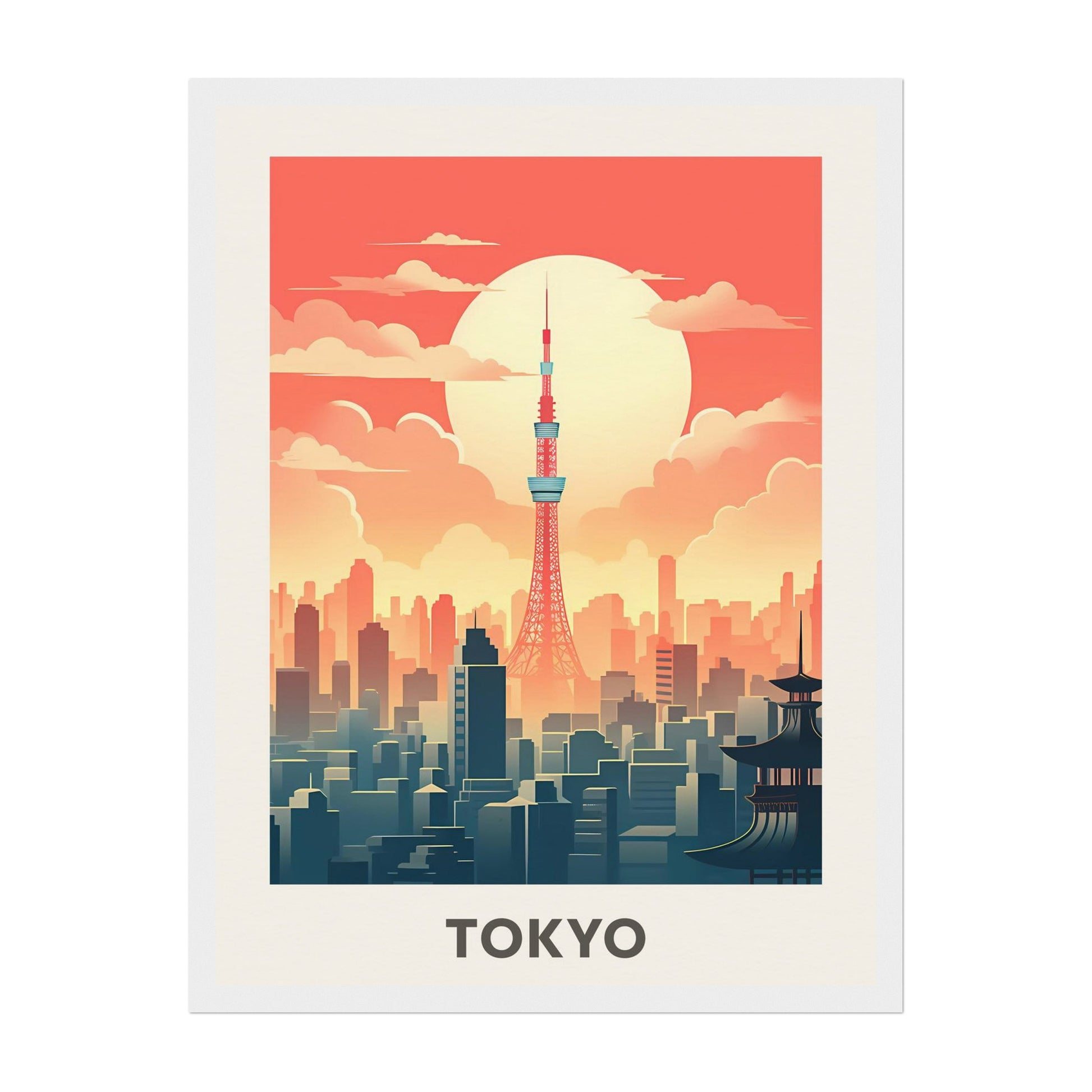 Tokyo, Japan Wall Art - Uncharted Borders