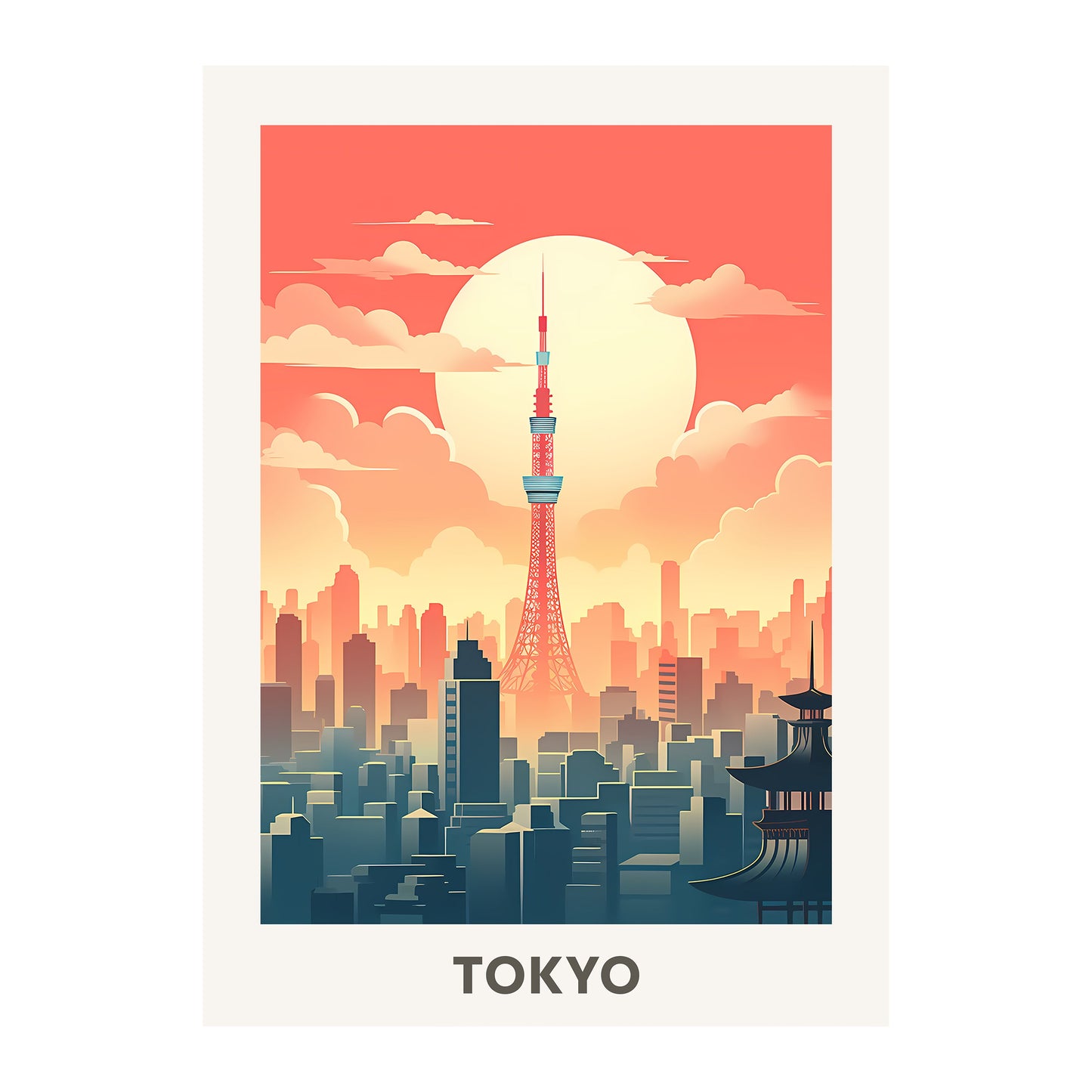 Tokyo, Japan Wall Art - Uncharted Borders