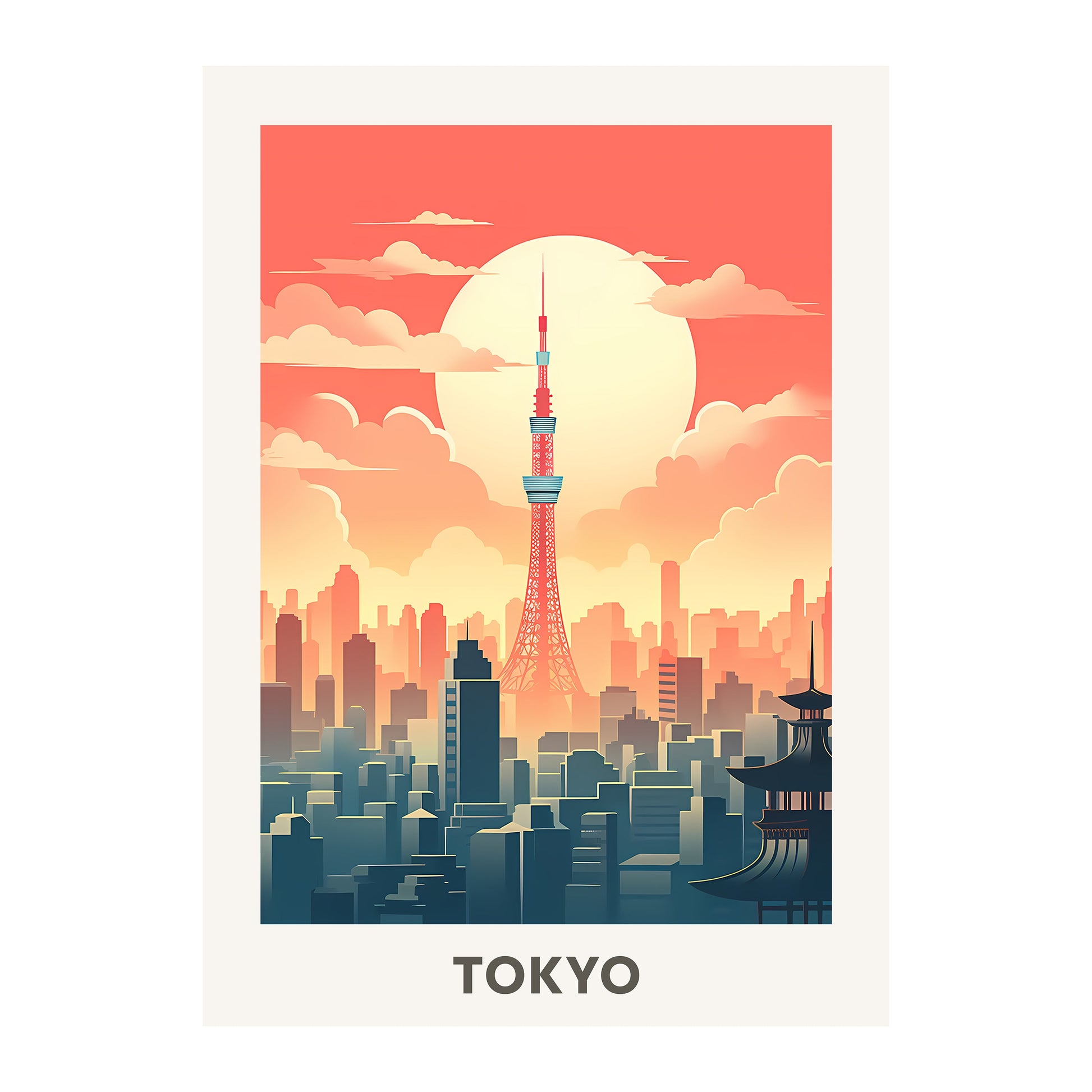 Tokyo, Japan Wall Art - Uncharted Borders