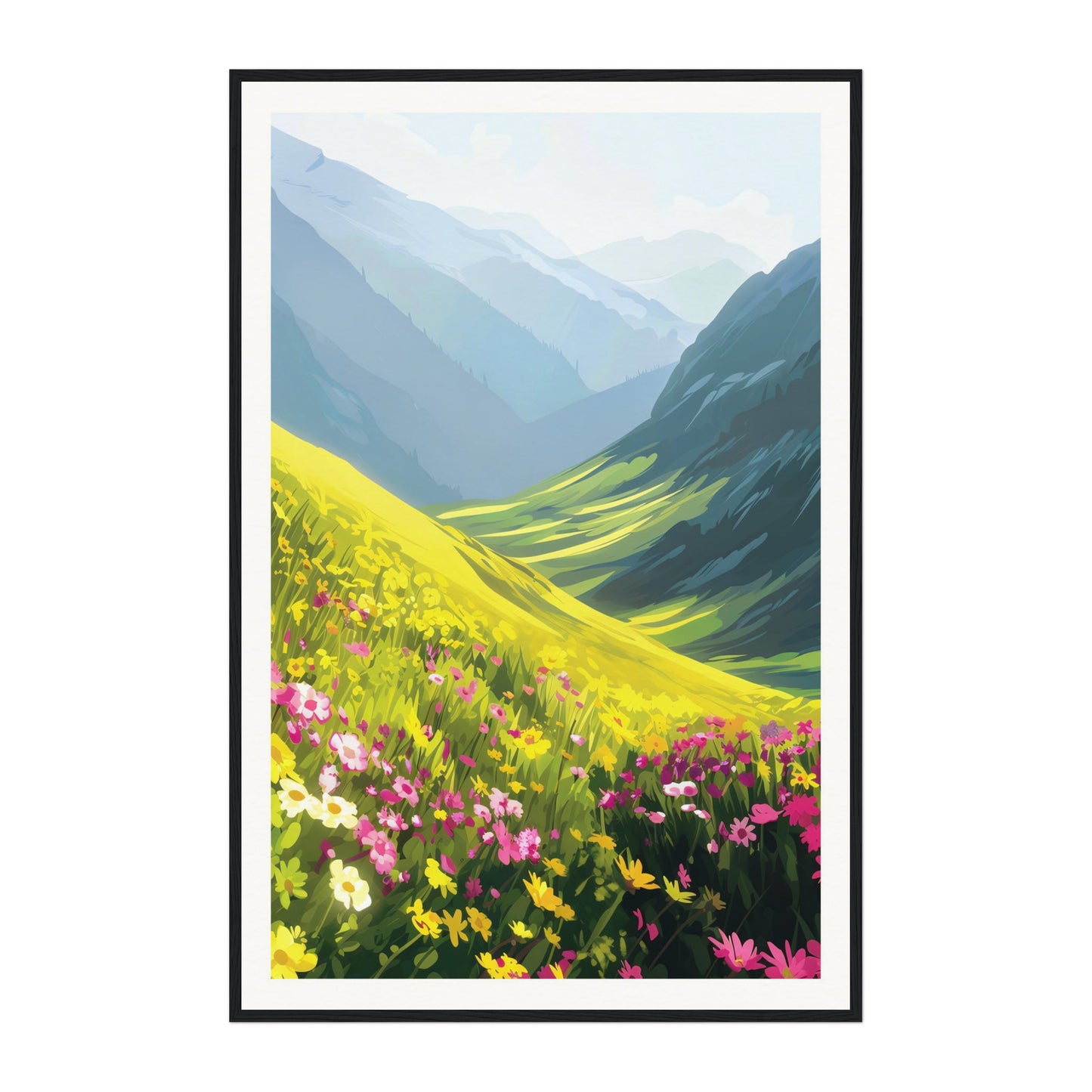 Valley of Flowers, India Wall Art - Uncharted Borders