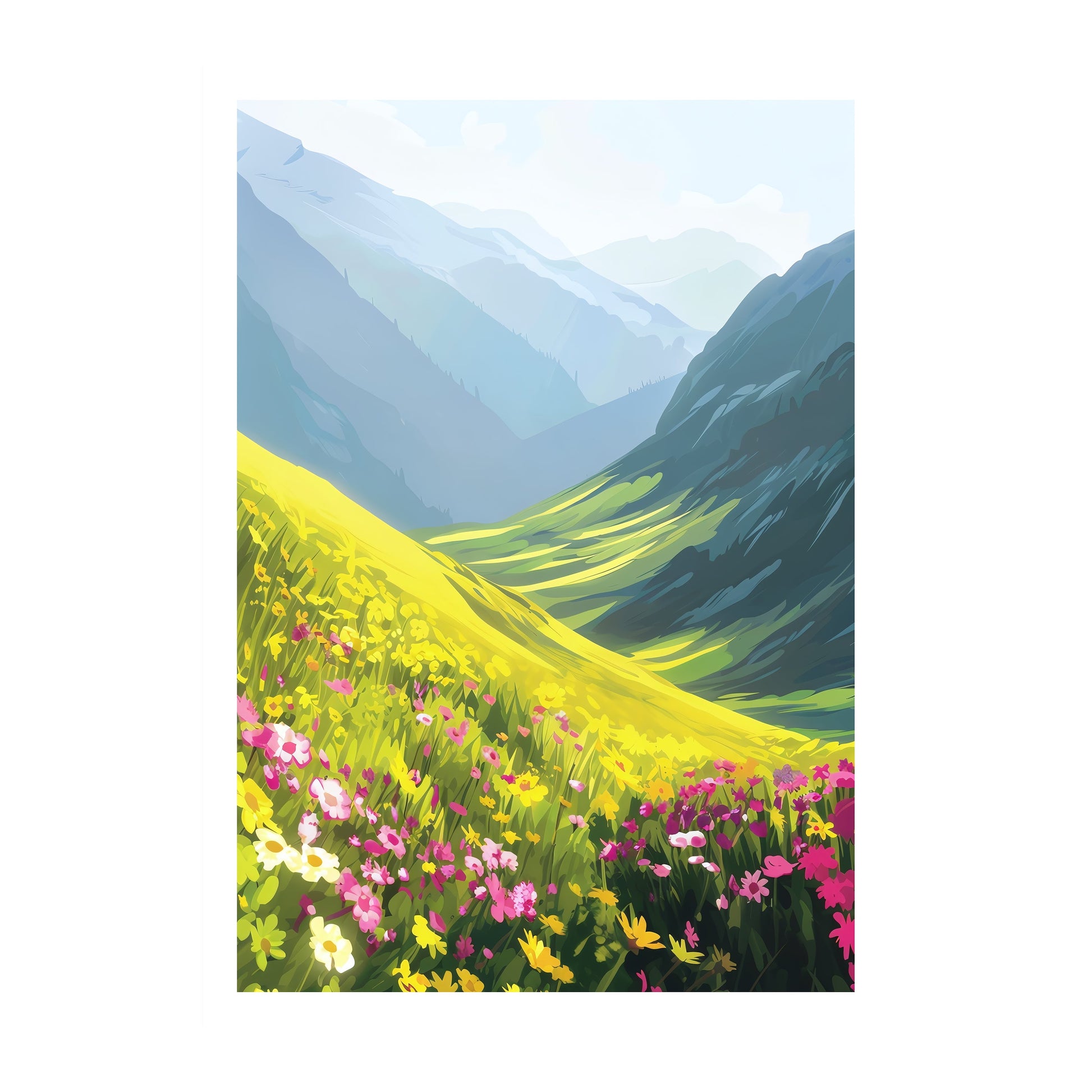 Valley of Flowers, India Wall Art - Uncharted Borders