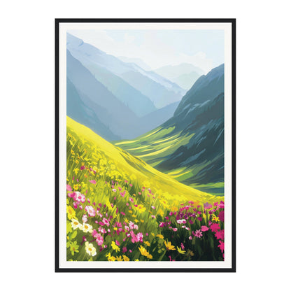 Valley of Flowers, India Wall Art - Uncharted Borders