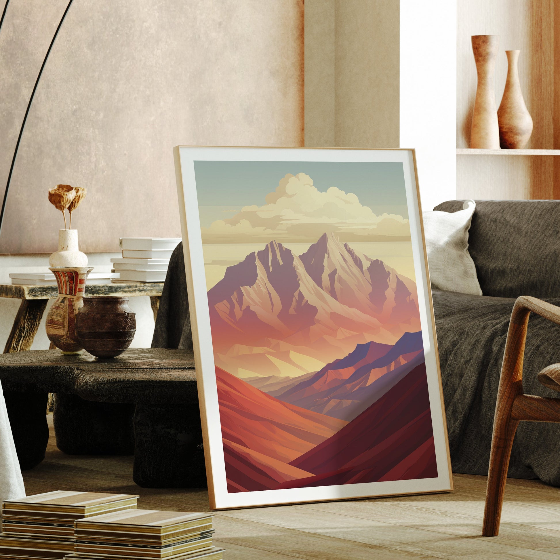 Aktau Mountains, Kazakhstan Wall Art - Uncharted Borders