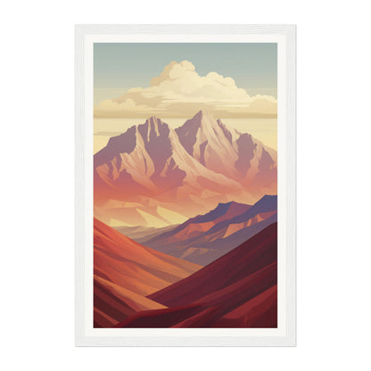 Aktau Mountains, Kazakhstan Wall Art - Uncharted Borders