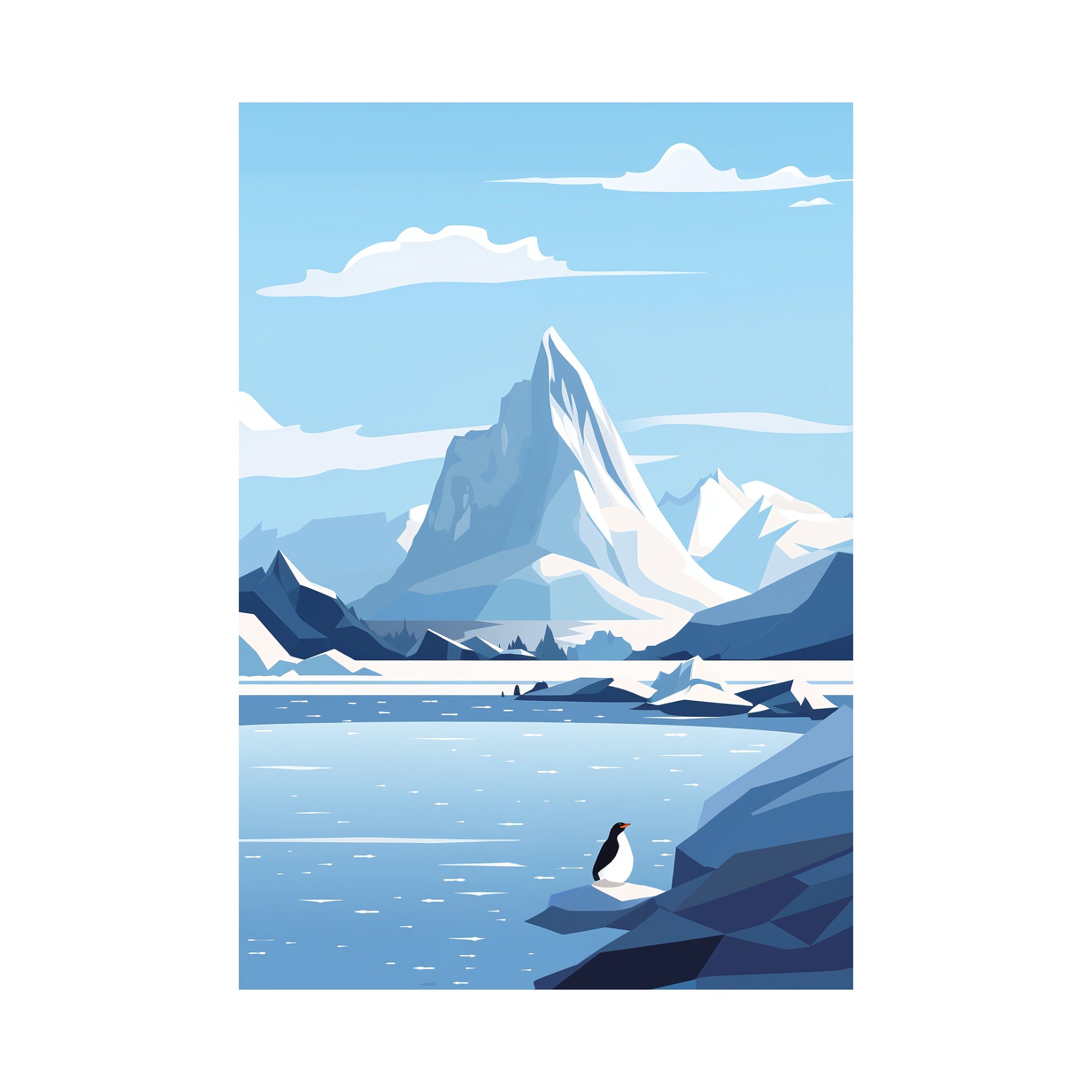 Antarctica Wall Art - Uncharted Borders