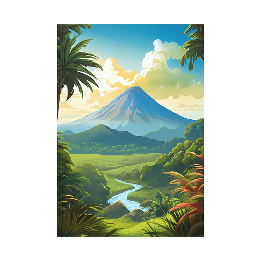 Arenal, Costa Rica Wall Art - Uncharted Borders