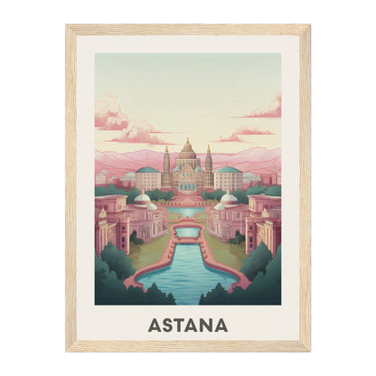 Astana, Kazakhstan Wall Art - Uncharted Borders